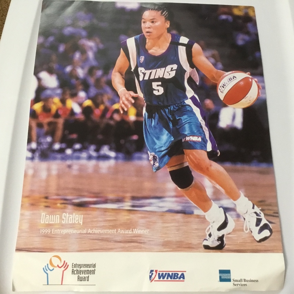 Dawn Staley WNBA Charlotte Sting Poster (14 x11) Gamecocks USC, UVA - Picture 8 of 8